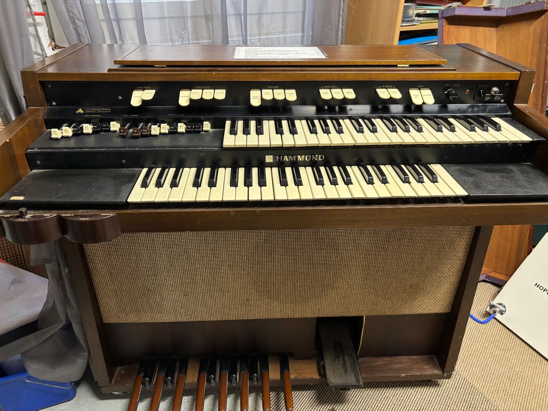 Hammond Instruments de musique: Hammond-Orgel L100 – D'occasion à Basel par freewinder