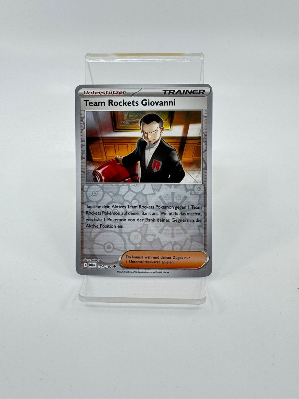Pokémon Sammelbilder & Trading cards: Pokemon Team Rockets Giovanni 174/182 – Gebraucht aus Herisau von Pokemon2026