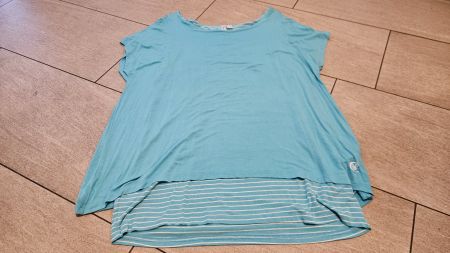 Sommerliches Shirt von RAINBOW, hellblau, Gr. 44/46, Top!