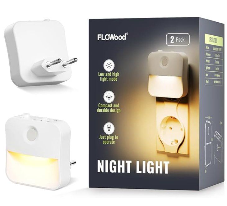 Lampade: LED Nachtlicht , Helligkeitsstufen Einstellbar. 4er – Nuovo e nell'imballaggio originale da St. George venduto da 9633pedro