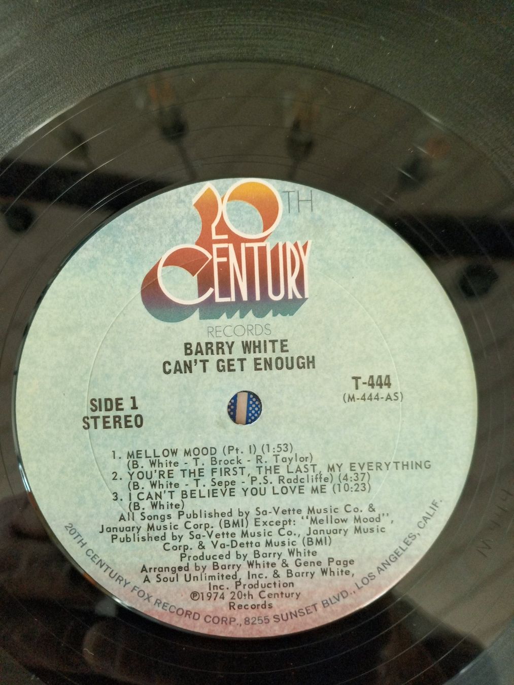 Dischi in vinile: Barry White - Can't Get Enough - Seltene Schallplatte! – Usato da Waldenburg venduto da STICKER_KING 5
