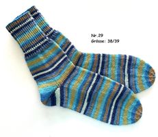Socken handgestrickt   Gr.38/39   Nr.29