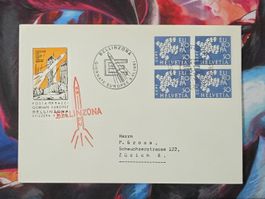 CL34 Enveloppe + Timbre Suisse 1961