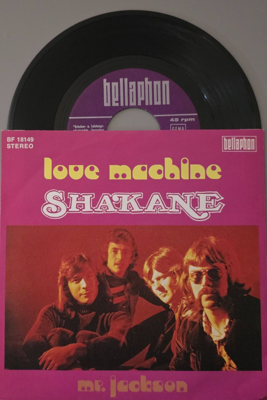 Schallplatten: Shakane Single – Love Machine – Gebraucht aus Root von atelier22
