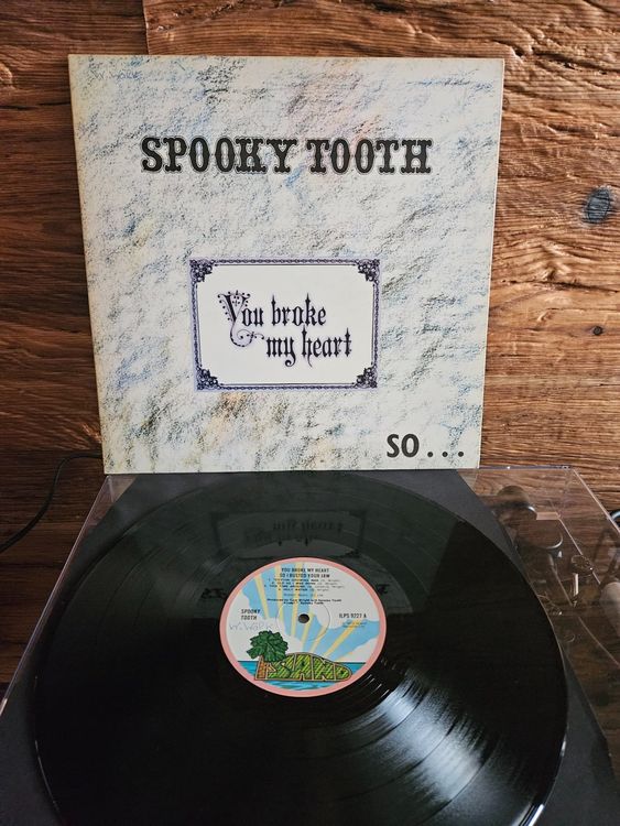 Vinyl Schallplatte Spooky Tooth You broke my heart.. 1973 | Kaufen auf ...