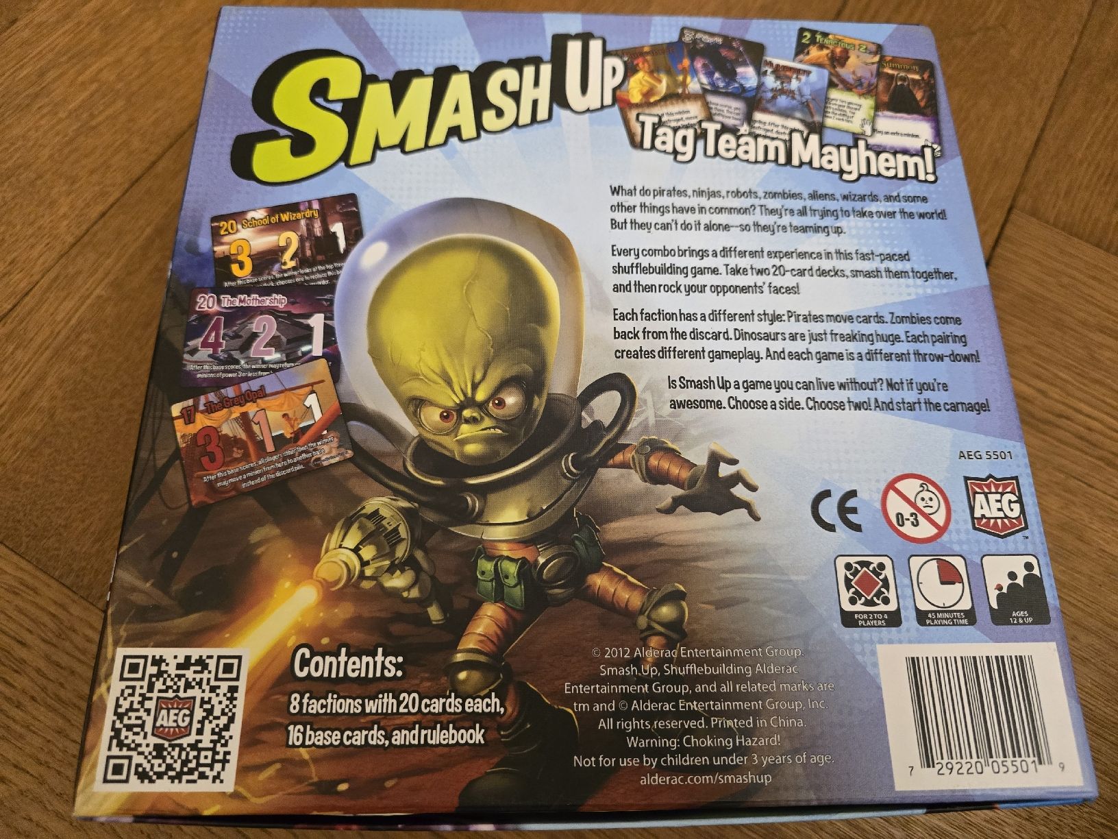 Giochi: Smash up & 2 expansions – Usato da Bern venduto da Callosomia 1