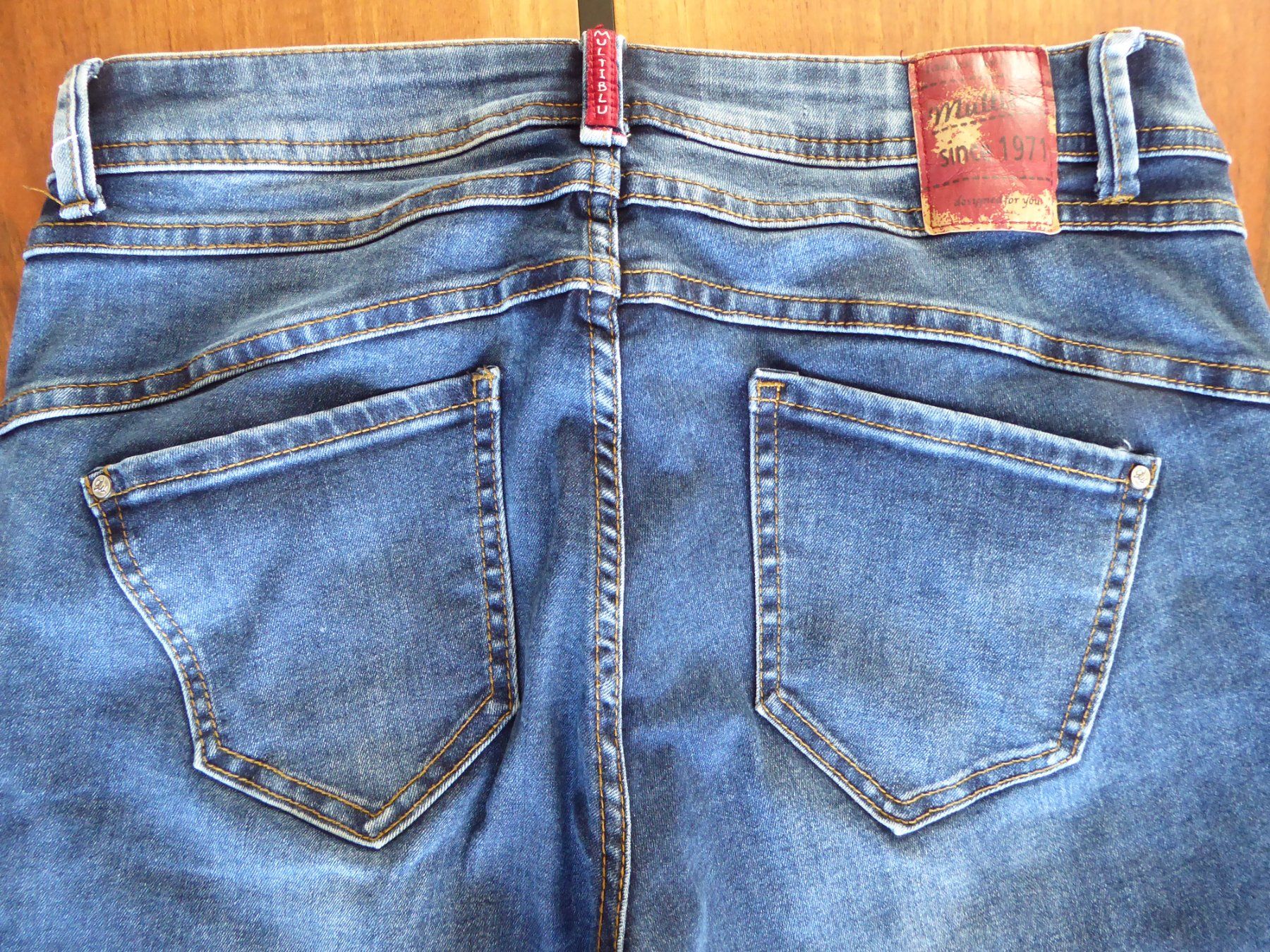 Jeans: Jeans Multiblu blau Grösse W38/L28 – Usato da Entlebuch venduto da roma6370 4