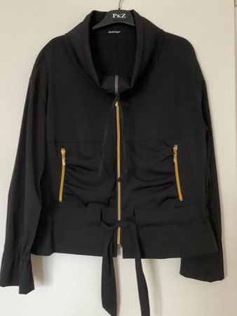 Niederberger Basler Design Jacke Gr 42/44 schwarz