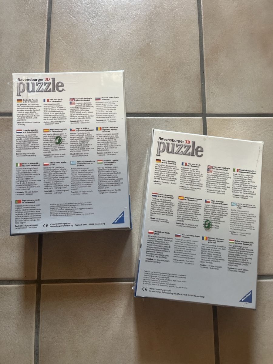 Ravensburger Puzzles: Ravensburger 3D Puzzle – Neuf avec emballage d'origine à Glarus par chr_s287 1