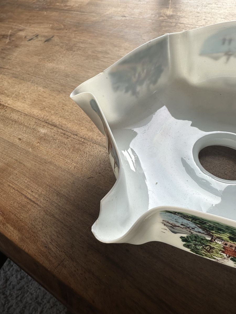 Paralumi: Alter Lampenschirm aus Glas – Usato da Niederbipp venduto da Rebby17 2