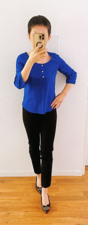 Top Zustand! Hose Damen Büro Business elastisch elegant