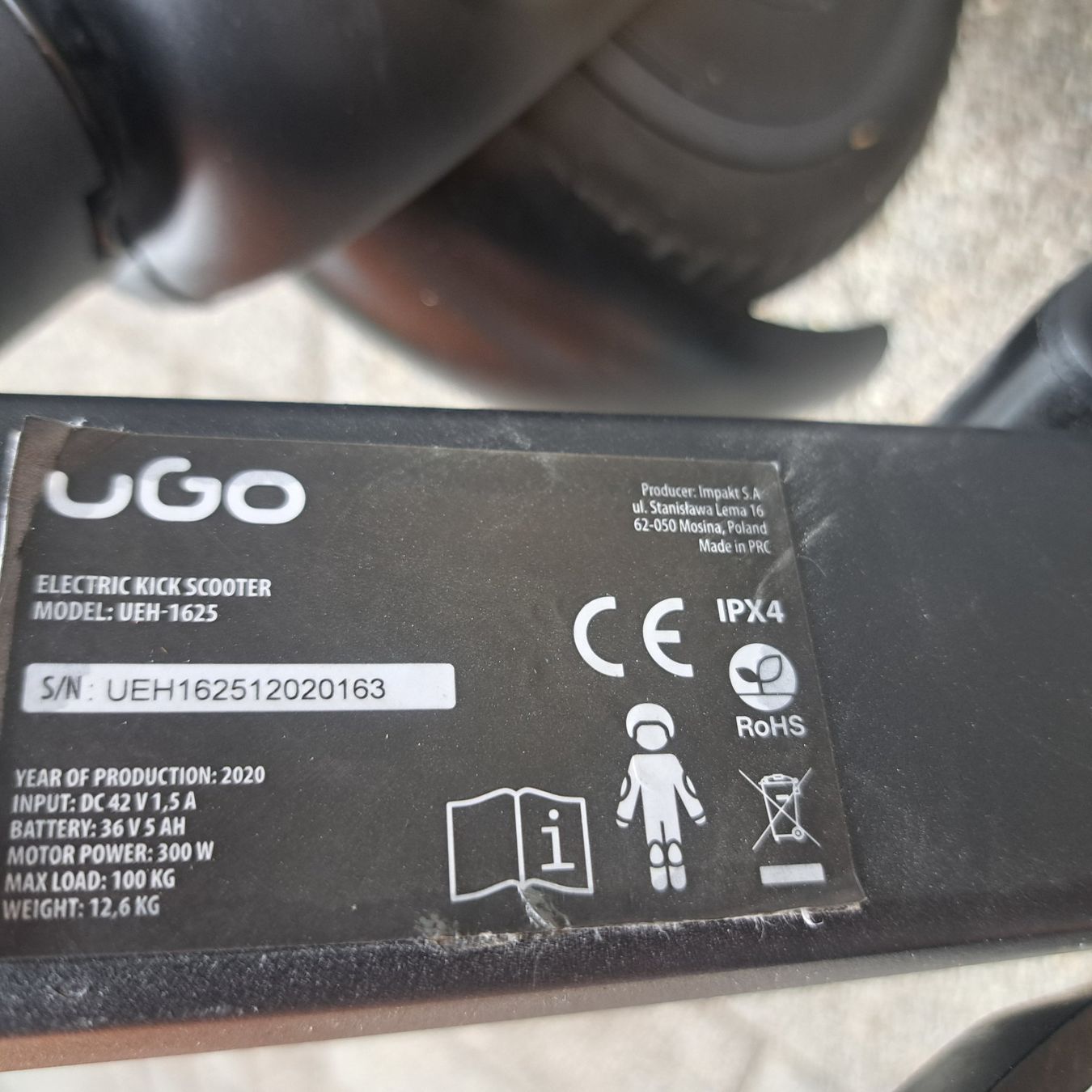 Kickboard: e-trotti – Difettoso da Benzenschwil venduto da 007tinu 2