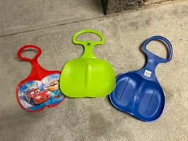 Lot x 3 luge de neige enfants 2-6ans