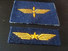 2 insignes militaire d'aviation suisse.