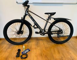 24 Zoll Kinderfahrrad Aluminium 7-Gang GRAU MATT  NEU