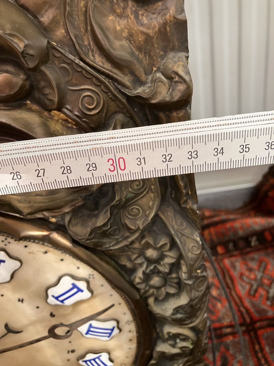 Orologi da terra & Orologi da parete: Comtoise Wanduhr mit Datum und Alabasterzifferblatt – Usato da Grenchen venduto da Danimal72 5