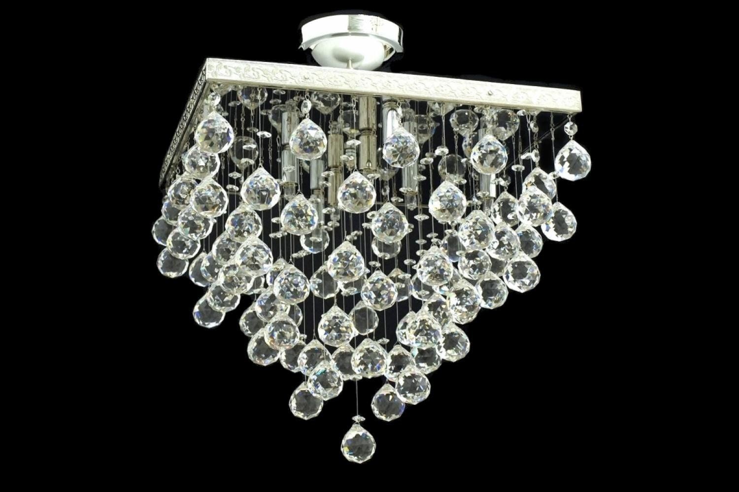 Lampadari & plafoniere: Kronleuchter Bern 8 Silber – Nuovo e nell'imballaggio originale da Glattfelden venduto da Bohemiancrystal