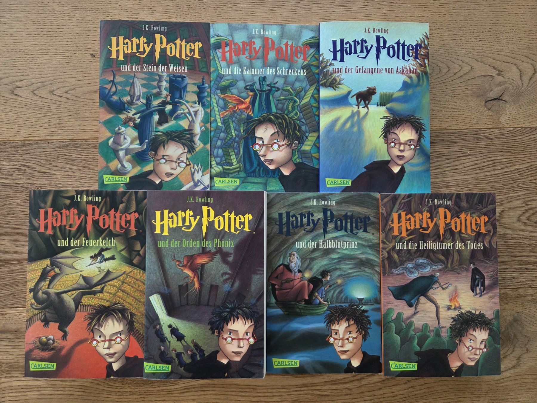 Bücher: Harry Potter 1-7 Taschenbücher – Neu (gemäss Beschreibung) aus Niederhelfenschwil von George27 1
