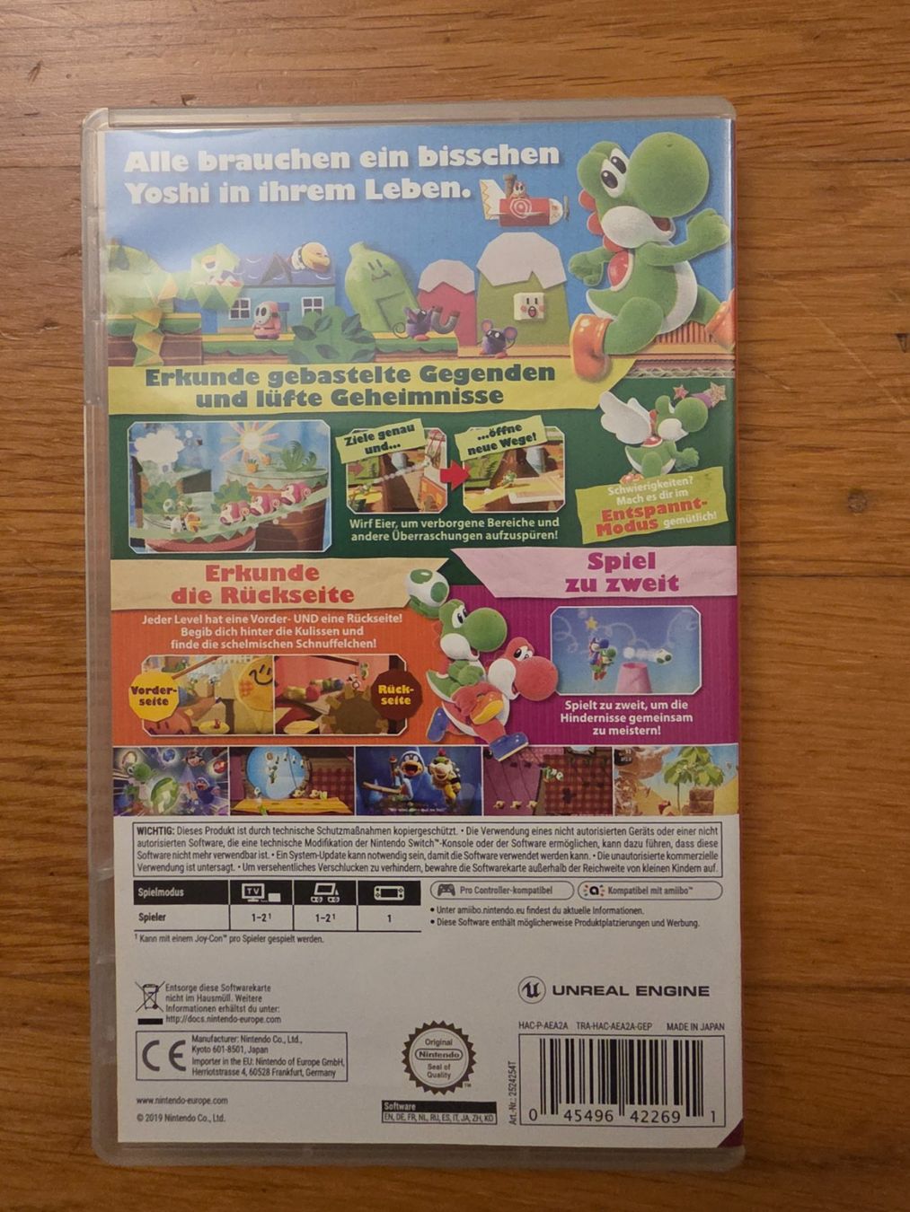 Nintendo Giochi: Yoshi Yoshi's Crafted World - Nintendo Switch – Usato da Zürich venduto da jabo22 1