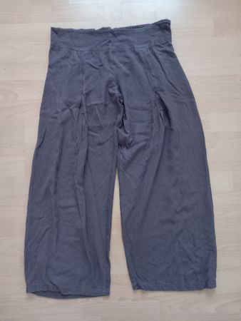 Pantalon 3/4 et ample marron Taille S/M