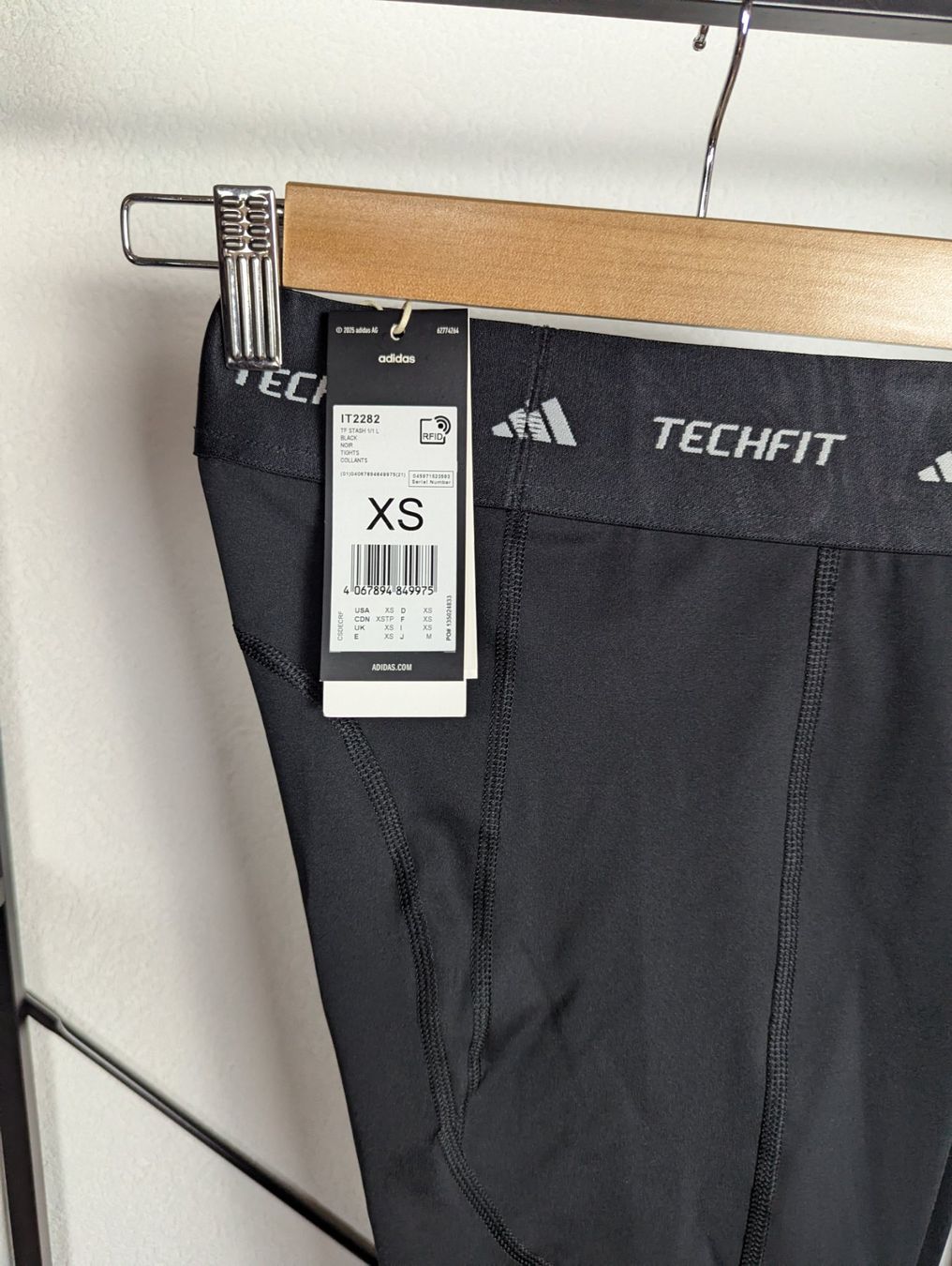 Adidas Leggings: Legging Adidas Techfit "Stash" - Noir - Neuf Taille XS – Nuovo e nell'imballaggio originale da Yvorne venduto da Bocchino_1291 1