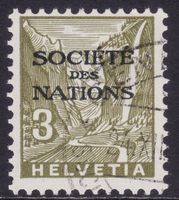 Dienstmarke SDN SBK-Nr. 42 (Landschaftsbilder, 1934-1935)