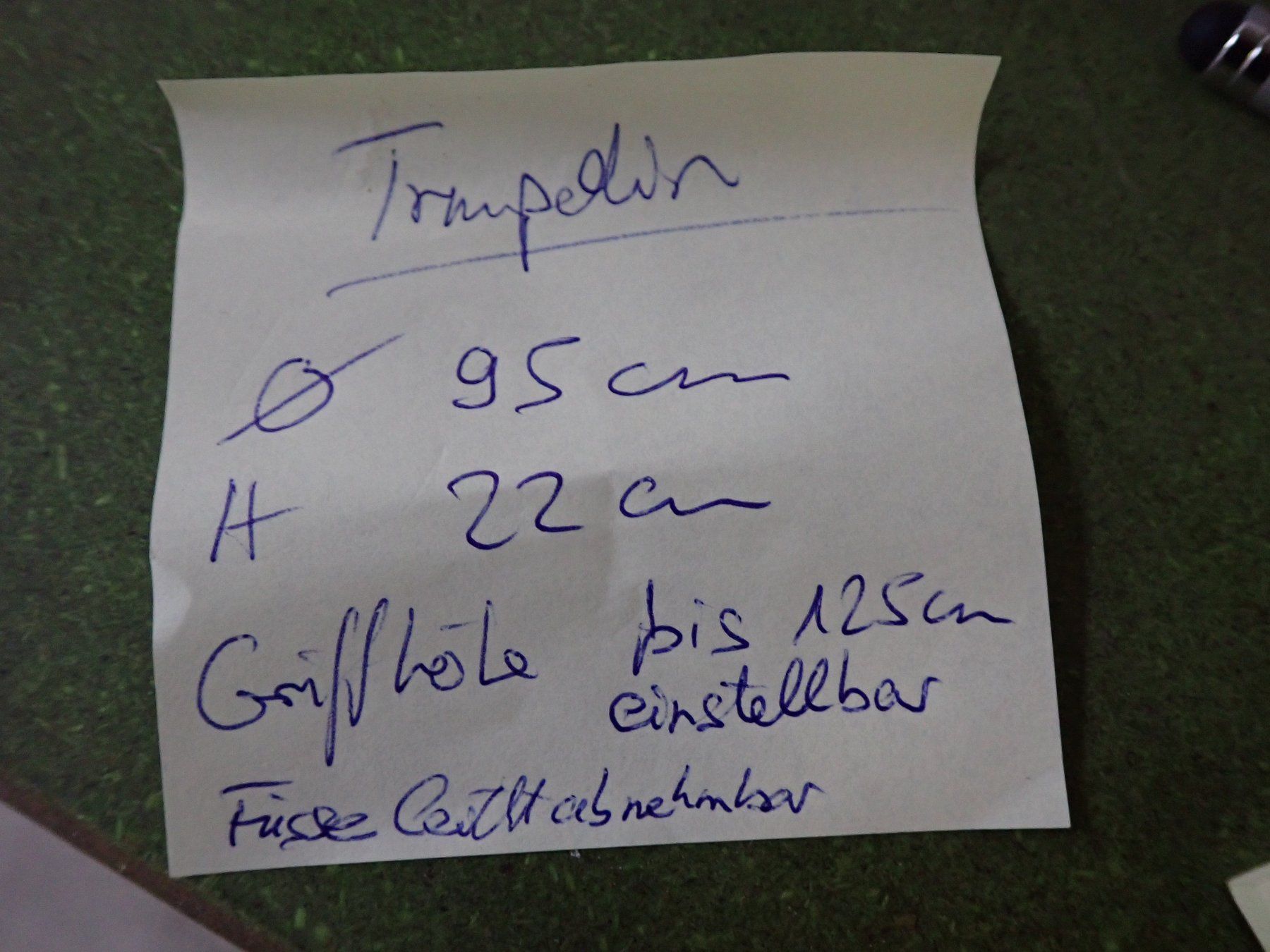 Trampolini: Trampolin, guter Zustand – Usato da Wallisellen venduto da Mf1000 2