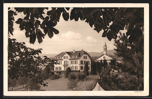 Cartoline postali: Männedorf, Anstalt Zeller, Ebenezer Kap – Usato da Berlin venduto da bartko-reher