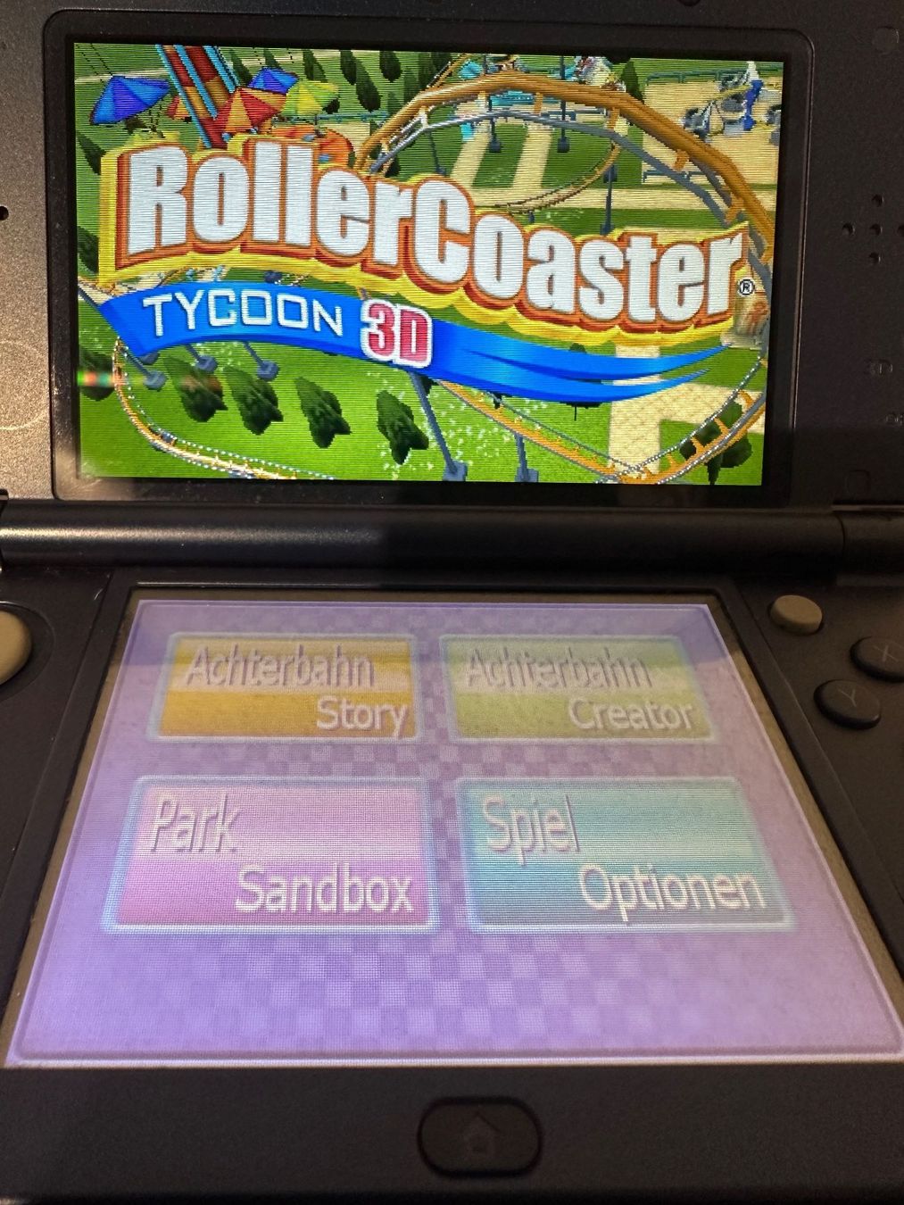 Nintendo Giochi: Nintendo 3DS Roller Coaster Tycoon 3D in OVP – Usato da Kappel SO venduto da MyFunBox 3
