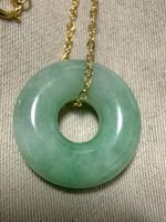 Birmanische Jadeite Kette