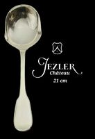 Cuillère à servir Jezler Suisse 800Silb Modèle Château 21 cm