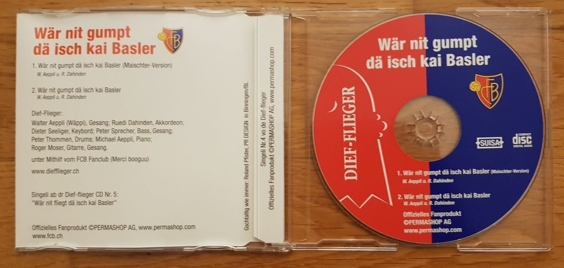 CD: FC Basel CD Wär nit gumt dä isch kai B.. – Usato da Emmenbrücke venduto da Herzog07 6
