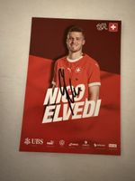 Handsignierte Autogrammkarte Nico Elvedi,Top Zustand!
