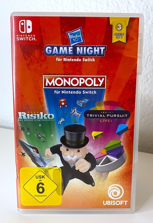 Game Night - Monopoly, Risk, Trivial Nintendo Switch NEUF (Neu und originalverpackt) in Genève