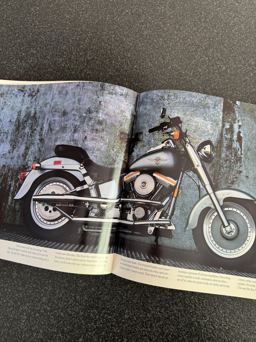 Documenti: Harley-Davidson Prospekt, Katalog, Broschüre 1990 – Usato da Niederhasli venduto da Berno 2