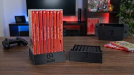 Nintendo Switch Spiele-Ständer / Halterung für 8 Spiele