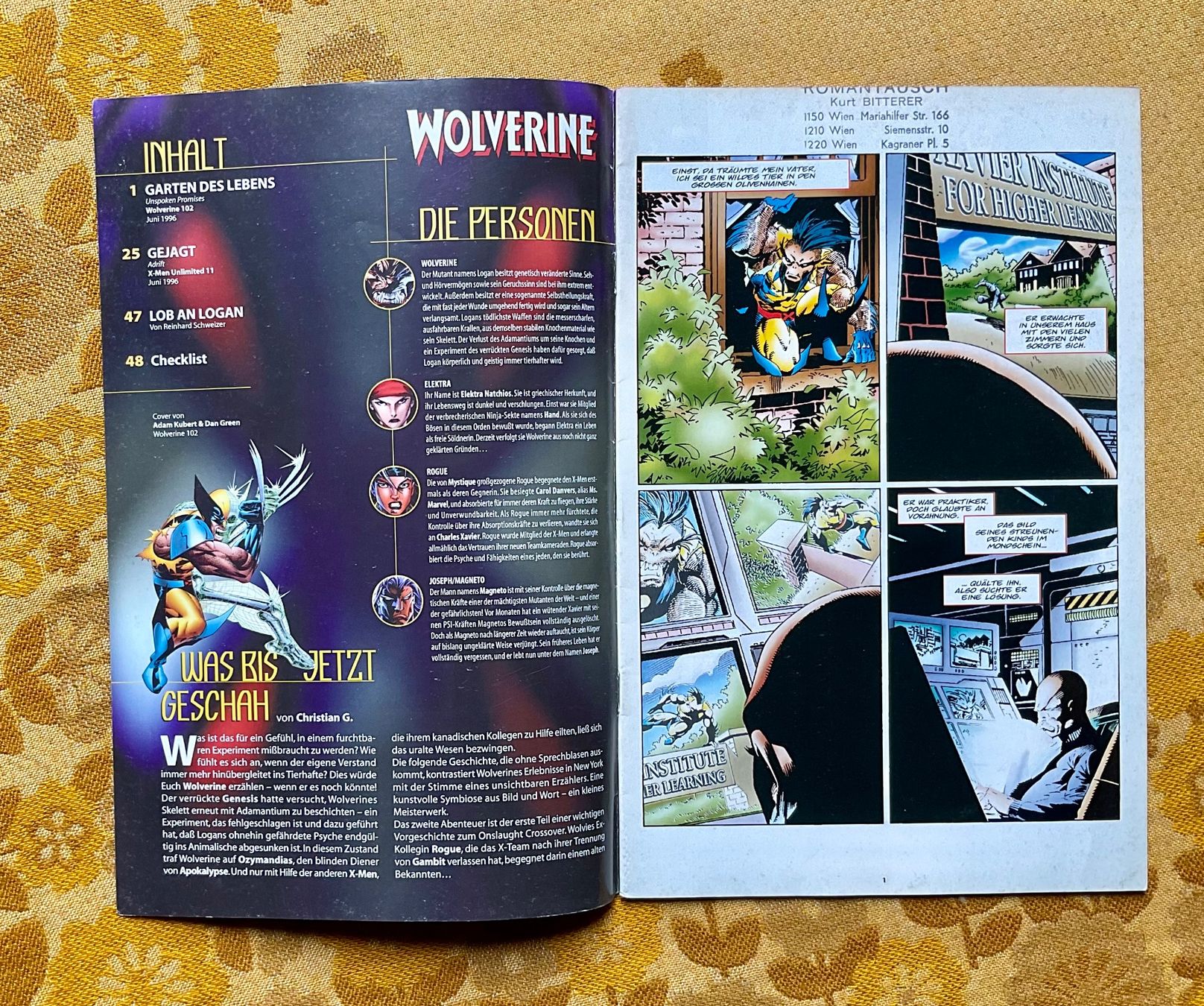 Fumetti: Wolverine Heft Nr 14 von 1998 – Usato da Endingen venduto da nathan05 1