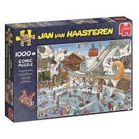 Puzzle Comic 1000 Jan van Haasteren, Jeux d'hiver