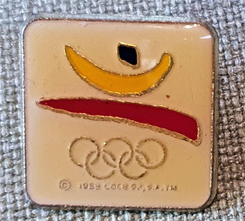 S207 - Pin Olympiade Barcelona 1992 VISA (Gebraucht) in Reinach BL für