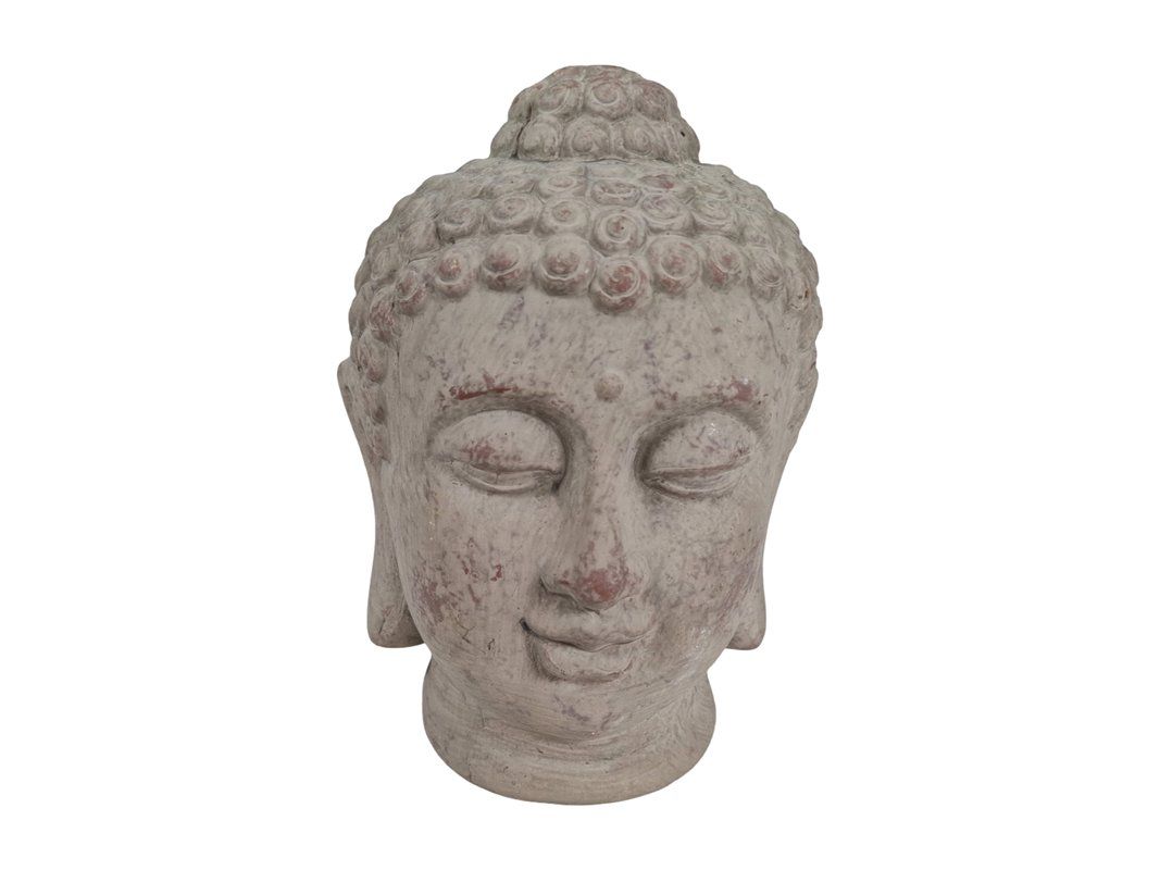 Sculture & Statue: Buddha-Kopf mit Antik-Finish – Usato da Wil SG venduto da Restwert_Wil