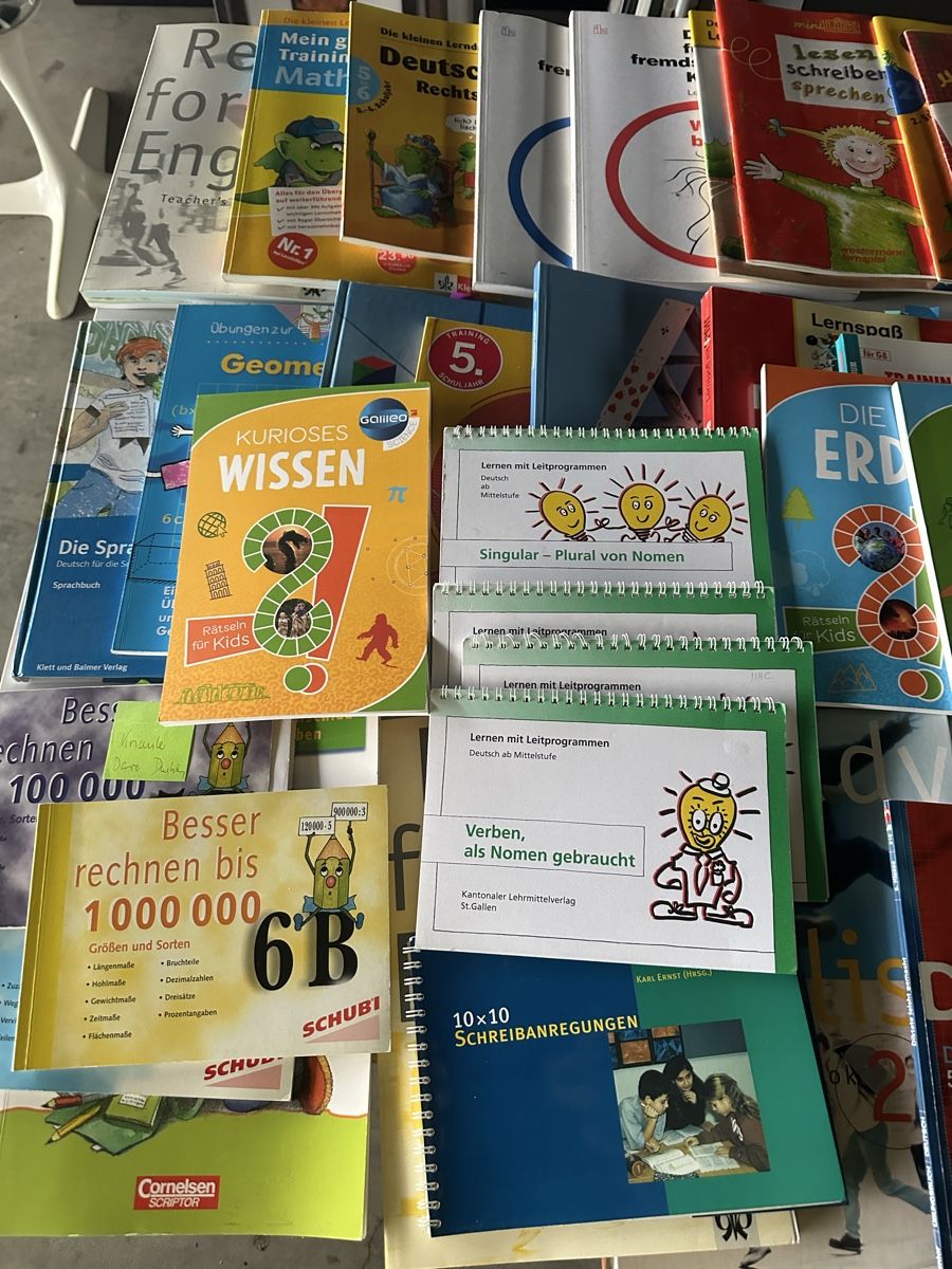 Libri: 65 Nachhilfebücher Primarschule!! Ab 1.-!! – Usato da Starrkirch-Wil venduto da charlywatson 4