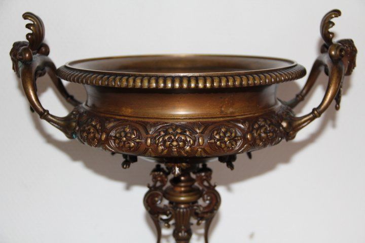 Vasen & Gefässe: Antique coupe en bronze XIXeme siecle . – Gebraucht aus Praz (Vully) von pikuluka1 3