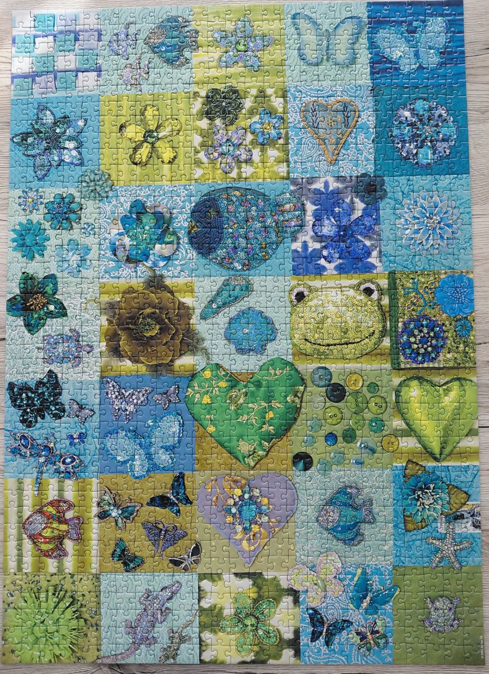 Puzzle: 4 Puzzle, je 1000 Teile – Usato da Fraubrunnen venduto da Ente2286 1