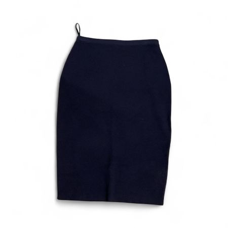 Eileen Fisher Navy Seide und Baumwolle Bio  US Petite Small