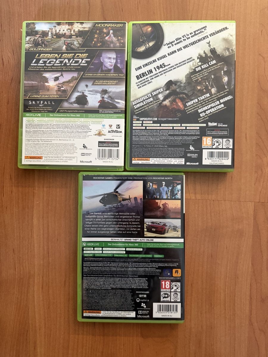 Microsoft Jeux: 3 Shooter Xbox 360 Games – D'occasion à Hendschiken par Jamie2006 1