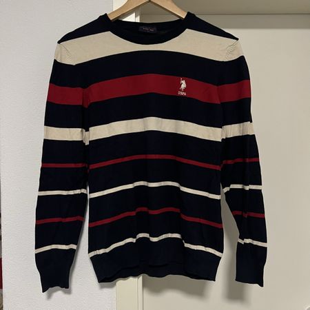 U.S. Polo Assn. Strickpullover gestreift, Grösse M