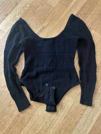 Sessun Body Winona schwarz Langarm Grösse S neuwertig