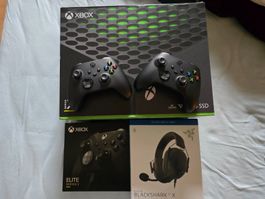 Xbox Series x mit Zubehör 2 Jahre Garantie