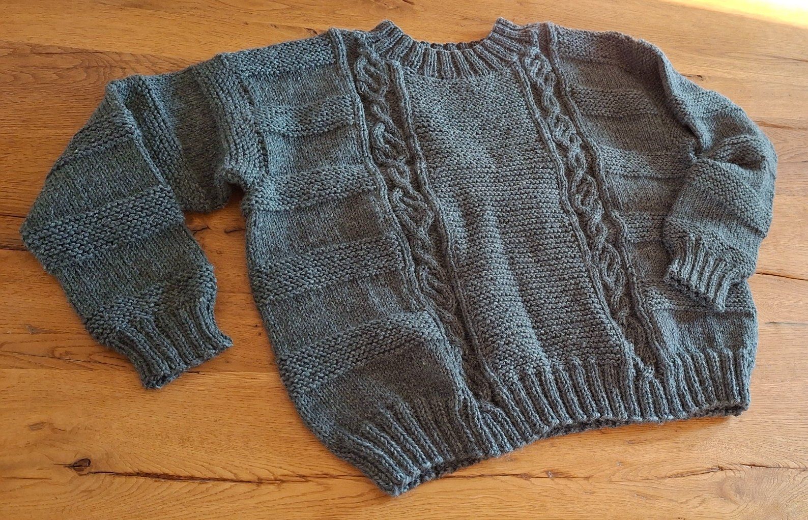 Maglioni & Felpe: Pulli "Carbon" warm und rustikal, handgestrickt    NEU – Nuovo (secondo la descrizione) da Langenthal venduto da Handstrick 6