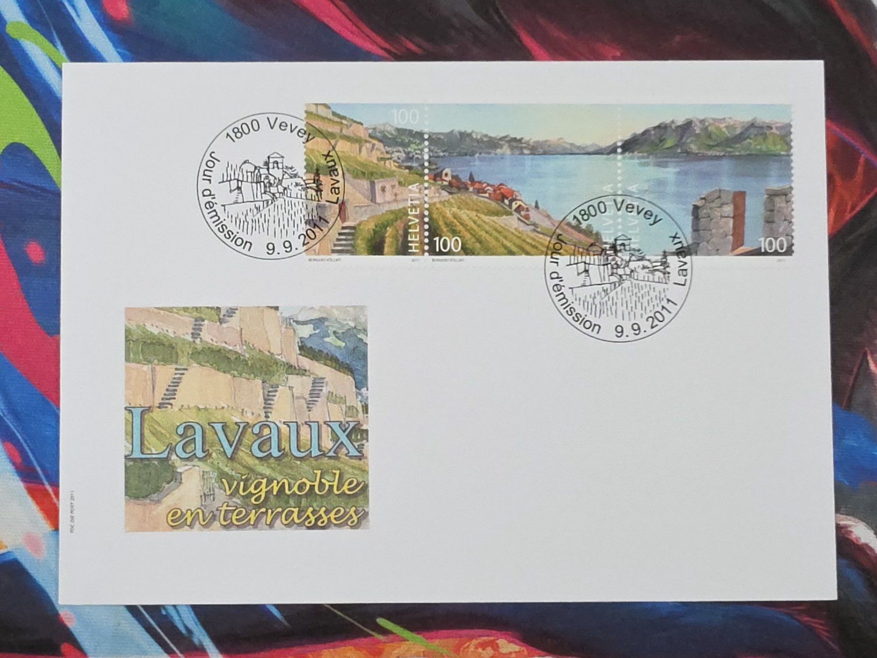 Tutti i francobolli: CL29 Enveloppe + Timbre Suisse 2011 – Usato da Cousset venduto da Patrick_Collections